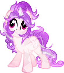 Size: 1280x1461 | Tagged: safe, artist:wicklesmack, oc, oc only, oc:earth miracle, crystal pony, pony, crystal pegasus, solo