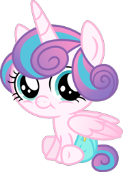 Size: 6575x9149 | Tagged: safe, artist:pink1ejack, princess flurry heart, alicorn, pony, absurd resolution, baby, baby pony, cloth diaper, cute, diaper, flurrybetes, gameloft, mobile game, official, safety pin, simple background, solo, transparent background, vector