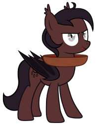 Size: 3958x5000 | Tagged: safe, oc, oc only, oc:reddling, bat pony, pony, ebola, male, solo, stallion