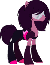 Size: 331x431 | Tagged: safe, artist:m00nstonee, derpibooru import, garnet (steven universe), ponified, steven universe