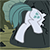 Size: 50x50 | Tagged: safe, artist:foxbeast, edit, cloudy quartz, earth pony, pony, animated, butt, butt only, buttstuck, female, gif for breezies, mare, picture for breezies, plot, solo, stuck