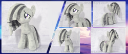 Size: 1024x439 | Tagged: safe, artist:bendykins, marble pie, cute, irl, marblebetes, photo, plushie