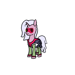 Size: 780x780 | Tagged: safe, artist:gallifreyanequine, oc, oc only, oc:alexandrite sonnet, pony, unicorn, visor