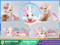 Size: 1024x768 | Tagged: safe, artist:bendykins, sweetie belle, cute, diasweetes, irl, photo, plushie