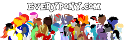 Size: 800x259 | Tagged: safe, oc, oc only, earth pony, pegasus, pony, unicorn, female, male, mare, stallion