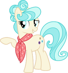 Size: 1024x1096 | Tagged: safe, artist:blah23z, coco pommel, suri polomare, clothes, palette swap, scarf, simple background, solo