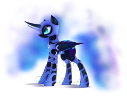 Size: 3500x2640 | Tagged: dead source, safe, artist:mp-printer, nightmare moon, armor, simple background, solo, transparent background