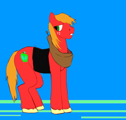 Size: 658x627 | Tagged: safe, artist:ptg, big macintosh, earth pony, pony, male, solo, stallion