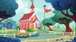 Size: 1366x768 | Tagged: safe, screencap, twist, family appreciation day, detailed background, no pony