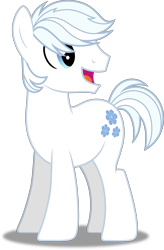 Size: 3277x5000 | Tagged: safe, artist:dashiesparkle, artist:lahirien, double diamond, the cutie map, .svg available, absurd resolution, inkscape, looking back, missing accessory, open mouth, ponyscape, simple background, solo, transparent background, vector
