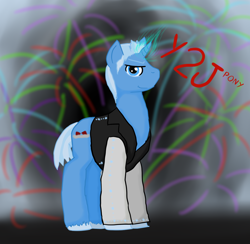 Size: 1200x1173 | Tagged: safe, artist:short circuit, chris jericho, clothes, jacket, ponified, wrestling, wwe