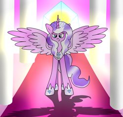 Size: 4000x3800 | Tagged: safe, artist:katiekane822, diamond tiara, alicorn, pony, alicornified, clothes, race swap, shoes, solo, tiaracorn