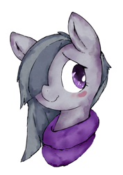 Size: 603x852 | Tagged: safe, artist:mrpotat0wned, marble pie, hearthbreakers, bust, portrait, simple background, solo