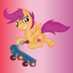 Size: 800x800 | Tagged: safe, artist:paintbrushponyartist, scootaloo, cutie mark, plot, scooter, solo, the cmc's cutie marks