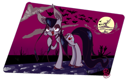 Size: 1419x890 | Tagged: safe, artist:8-blit-poni, oc, oc only, bat pony, pegasus, pony, vampire, vampony, blood, solo