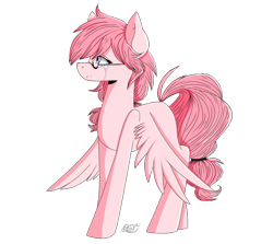 Size: 3913x3492 | Tagged: safe, artist:doodlehorse, oc, oc only, crying, glasses, solo