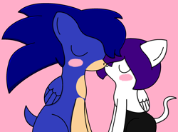 Size: 1024x759 | Tagged: safe, artist:oggyxolivialover, gay, male, ponified, shipping, sonic the hedgehog, sonic the hedgehog (series), zeti, zor