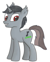 Size: 531x659 | Tagged: safe, artist:nicki93, oc, oc only, oc:nick melver, pony, undead, unicorn, vampire, vampony, looking at you, solo