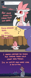 Size: 1280x3219 | Tagged: safe, artist:dmann892, fizzle, vex, dragon, ask, ask closet fizzle, comic, concert, music, singing, teenaged dragon, tumblr