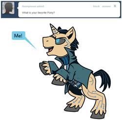 Size: 647x636 | Tagged: safe, derpibooru import, crossover, deus ex, jc denton, ponified