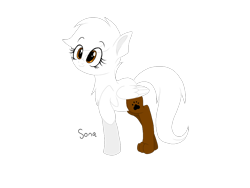 Size: 1024x768 | Tagged: safe, artist:php76, oc, oc only, oc:sona, cat pony, original species, chest fluff, simple background, transparent background