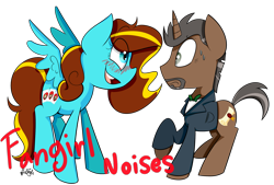 Size: 2219x1499 | Tagged: safe, artist:befishproductions, oc, oc only, oc:ilovekimpossiblealot, descriptive noise, excited, fangirling, john de lancie, meme, signature, simple background, sweatdrop, transparent background, wingboner