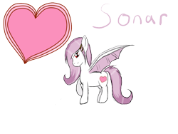 Size: 800x600 | Tagged: safe, artist:silverthread, oc, oc only, oc:sonar, bat pony, pony, equestria2101, female, solo