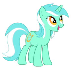 Size: 912x876 | Tagged: artist needed, safe, edit, lyra heartstrings, /mlp/, alternate hairstyle, double mane, simple background, transparent background, vector