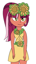 Size: 1024x1810 | Tagged: safe, artist:berrypunchrules, derpibooru import, gloriosa daisy, equestria girls, legend of everfree