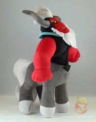 Size: 600x758 | Tagged: safe, artist:onlyfactory, lord tirek, centaur, twilight's kingdom, bootleg, bracer, cloven hooves, colored hooves, cute, irl, male, nose piercing, nose ring, photo, piercing, plushie, season 4 villain, solo, tirebetes