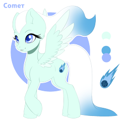 Size: 950x983 | Tagged: safe, artist:peridotkitty, oc, oc only, oc:comet, solo