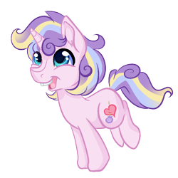 Size: 1000x1000 | Tagged: safe, artist:paintsplatter, oc, oc only, oc:sugar swirl, offspring, parent:princess cadance, parent:shining armor, parents:shiningcadance, simple background, solo, transparent background