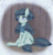 Size: 2144x2218 | Tagged: safe, artist:misukitty, crosscut mccolt, earth pony, pony, the hooffields and mccolts, female, mare, mccolt family, sitting, solo, underhoof