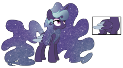 Size: 1442x804 | Tagged: safe, artist:toxicpone, oc, oc only, alicorn, pony, ethereal mane, female, mare, simple background, solo, transparent background