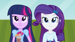 Size: 1280x720 | Tagged: safe, screencap, rarity, twilight sparkle, equestria girls, rainbow rocks