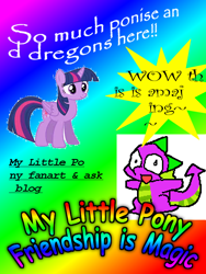 Size: 600x800 | Tagged: safe, artist:panyang-panyang, spike, twilight sparkle, twilight sparkle (alicorn), alicorn, dragon, pony, 1000 hours in ms paint, april fools, april fools 2016, april fools joke, ms paint