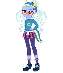 Size: 650x750 | Tagged: safe, artist:joaz-cianbrony, edit, sugarcoat, equestria girls, friendship games, canterlot high, clothes, ponytail, school uniform, solo, wondercolts