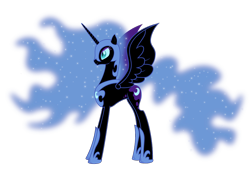 Size: 952x674 | Tagged: safe, artist:vistamage, nightmare moon, .svg available, solo, svg, vector