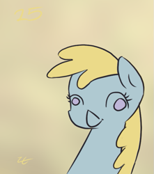 Size: 525x595 | Tagged: safe, artist:liracrown, part of a series, part of a set, chirpy hooves, liracrown's calendar, solo