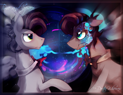 Size: 1356x1056 | Tagged: safe, artist:mirtash, doctor whooves, cyborg, pony, doctor who, eleventh doctor, male, mr clever, ponified, rcf community, stallion