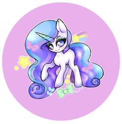 Size: 1016x1028 | Tagged: safe, artist:newvagabond, pony, unicorn, chibi, ponified, solo, yurie sekiya