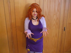 Size: 3488x2616 | Tagged: safe, artist:blazingdazzlingdusk, adagio dazzle, human, equestria girls, rainbow rocks, clothes, cosplay, costume, female, irl, irl human, photo, solo