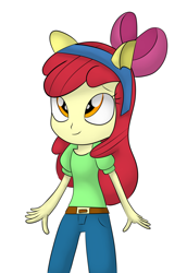 Size: 2200x3200 | Tagged: safe, artist:graytyphoon, derpibooru import, apple bloom, equestria girls, solo