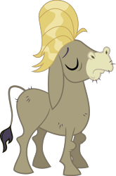 Size: 2092x3178 | Tagged: safe, artist:tourniquetmuffin, cranky doodle donkey, donkey, simple background, solo, transparent background, vector