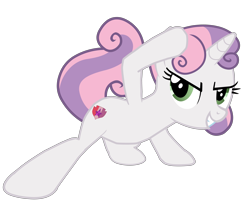 Size: 5555x4480 | Tagged: safe, artist:ramseybrony17, sweetie belle, absurd resolution, cutie mark, older, simple background, solo, the cmc's cutie marks, transparent background, vector