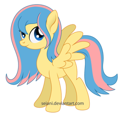 Size: 600x572 | Tagged: safe, artist:seiani, oc, oc only, oc:fluttersentry, pegasus, pony, solo