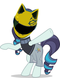 Size: 789x1022 | Tagged: safe, coloratura, the mane attraction, celty sturluson, durarara, pun, rara, visual pun