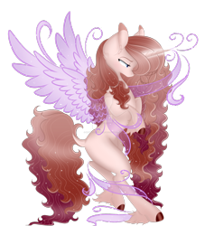 Size: 1600x1760 | Tagged: safe, artist:pvrii, oc, oc only, oc:odette, magic, simple background, solo, transparent background, unshorn fetlocks