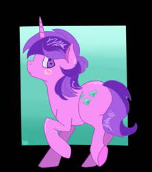 Size: 1139x1280 | Tagged: safe, artist:glacierclear edits, artist:krazykari, color edit, edit, amethyst star, sparkler, colored, solo