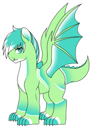 Size: 583x814 | Tagged: safe, artist:unoriginai, oc, oc only, dracony, hybrid, simple background, solo, transparent background